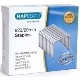 COMPRAR GRAPAS RAPESCO G.CAP.923/20 GALV.cj.1000