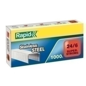 COMPRAR GRAPAS RAPID S.STRONG 24/6 INOX.cj.1000