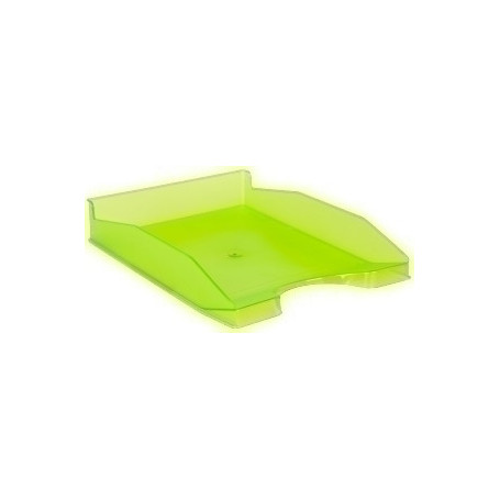 BANDEJA SOBREMESA TRASLUCIDA KIWI - 14501095/BSTRKI