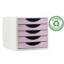 MODULO 5 CAJONES A.2000 ROSA PASTEL - 14501499/4005RSPS