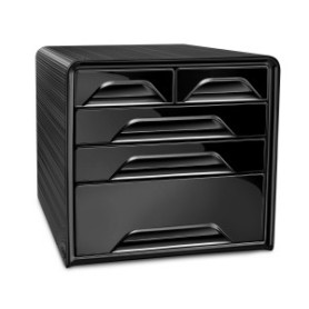 COMPRAR MODULO CEP ESTANDAR 5 CAJONES MIX NEGRO