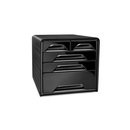 COMPRAR MODULO CEP ESTANDAR 5 CAJONES MIX NEGRO