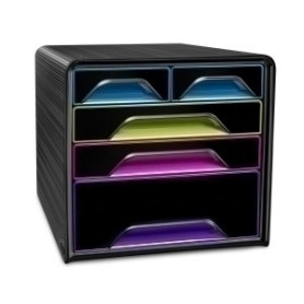 COMPRAR MODULO CEP SMOOVE 5 CAJONES MIX NEGRO