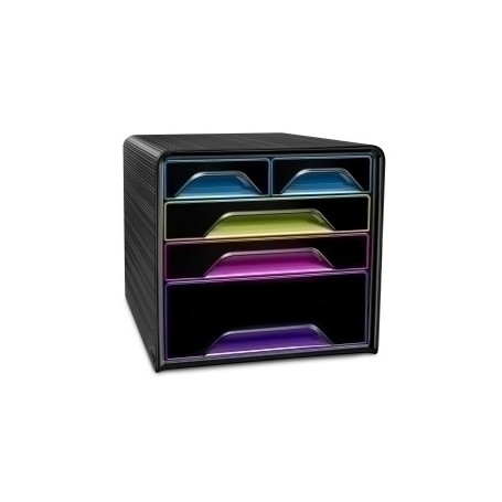 COMPRAR MODULO CEP SMOOVE 5 CAJONES MIX NEGRO