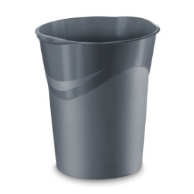 COMPRAR PAPELERA PLAST. CERRADA CEP GLOSS GRIS