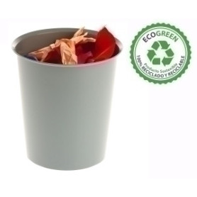 COMPRAR PAPELERA PLASTICO CERRADA A.2000 GRIS