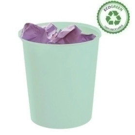 COMPRAR PAPELERA PLASTICO CERRADA A.2000 VERD.PS