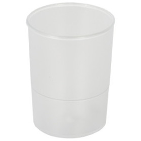 COMPRAR PORTA LAPICES PLASTICO REDONDO CRISTAL