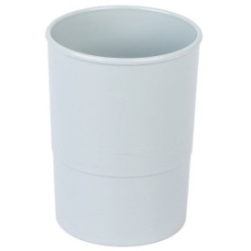 COMPRAR PORTA LAPICES PLASTICO REDONDO GRIS