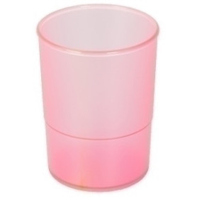 COMPRAR PORTA LAPICES PLASTICO REDONDO TR. FUCSI