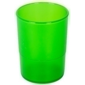 COMPRAR PORTA LAPICES PLASTICO REDONDO TR. VERDE