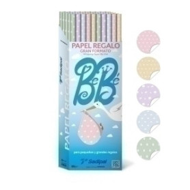COMPRAR PAPEL REGALO RL.SADIPAL 1x2 BEBE (50)
