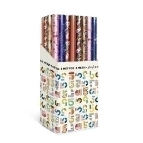 COMPRAR PAPEL REGALO RL.TV 0,7x5 TODO AÑO (40)