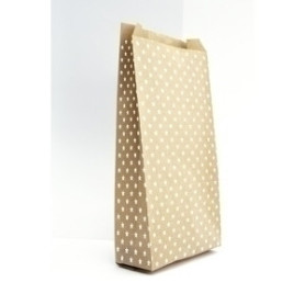 COMPRAR BOLSA PAPEL KRAFT  15x31 ESTRELLAS P/50