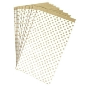 COMPRAR BOLSA PAPEL KRAFT  21x37 LUNARES P/50