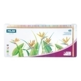 COMPRAR LAPICES COLOR MILAN HEX. CAJA METAL.48