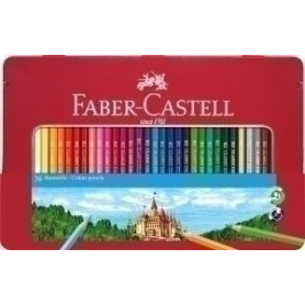 COMPRAR LAPICES COLOR FABER  est.METAL 36