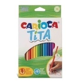 COMPRAR LAPICES COLOR CARIOCA TITA HEX. est.36