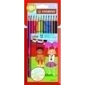 COMPRAR LAPICES COLOR STABILO COLOR ESTUCHE 12