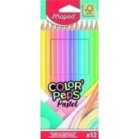 COMPRAR LAPICES COLOR MAPED PASTEL es.12