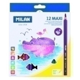 COMPRAR LAPICES COLOR MILAN MAXI TRIANGULAR 12