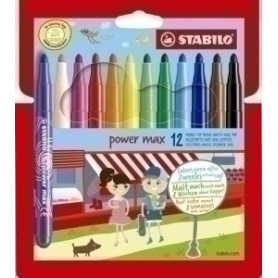 COMPRAR ROTUL.STABILO POWER MAX 980 ESTUCHE 12