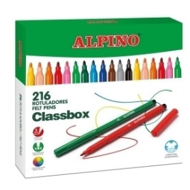 COMPRAR ROTULADOR ALPINO ECONOMY CAJA DE 216