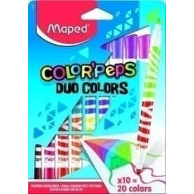 COMPRAR ROTUL.MAPED COLOR´PEPS DUO ESTUCHE 10