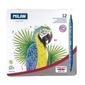 COMPRAR ROTUL.MILAN DOBLE PUNTA FINA/PINCEL C/12