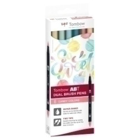 COMPRAR ROTULADOR TOMBOW DOBLE PUNTA PINC. EST.6