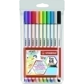 COMPRAR ROTUL.STABILO PEN 68  BRUSH BL.10