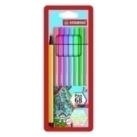 COMPRAR ROTUL.STABILO PEN 68 CAJA PLASTICO de 8