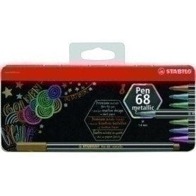 COMPRAR ROTUL.STABILO PEN 68 METALLIC C/8