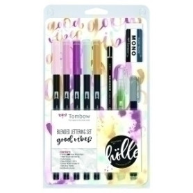 COMPRAR SET LETTERING TOMBOW GOOD VIVES