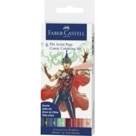 COMPRAR ROTUL.FABER PITT ARTIST COLORES P/6
