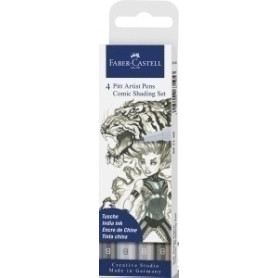 COMPRAR ROTUL.FABER PITT ARTIST GRIS P/4