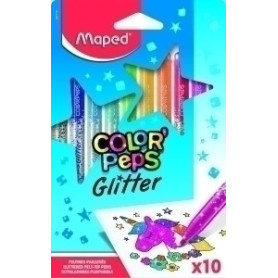 COMPRAR ROTUL.MAPED COLOR"PEPS GLITTER B/10