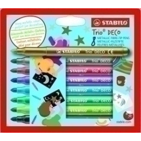 COMPRAR ROTUL.STABILO TRIO DECO 377 ESTUCHE 8