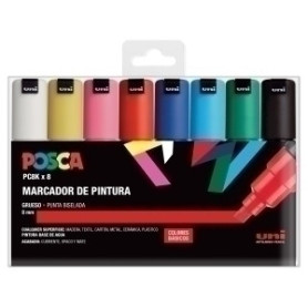 COMPRAR ROTUL.UNI-POSCA PC-8K BOLSA 8
