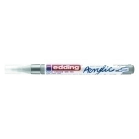 COMPRAR ROTUL.EDDING 5300 ACRYLIC 1-2 mm PLATA