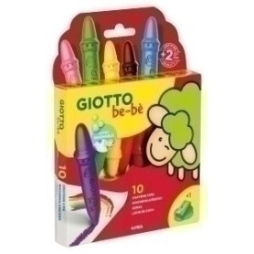 COMPRAR CERAS GIOTTO BEBE C/10+AFILALAPIZ