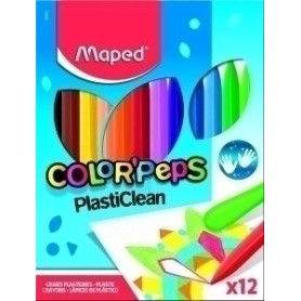 COMPRAR CERAS MAPED PLASTICLEAN ESTUCHE DE 12