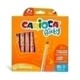 COMPRAR LAPICES COLORES CARIOCA BABY est.10