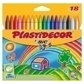 COMPRAR CERAS PLASTIDECOR ESTUCHE DE 18