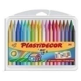 COMPRAR CERAS PLASTIDECOR ESTUCHE DE 36