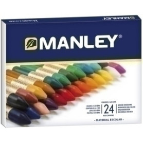 COMPRAR CERAS MANLEY ESTUCHE DE 24 REF: 124