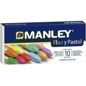 COMPRAR CERAS MANLEY FLUO/PASTEL ESTUCHE DE 10