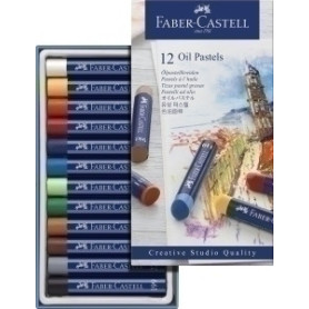 COMPRAR CERAS PASTEL FABER GOLDFABER STUDIO C/12