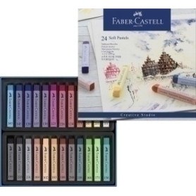 COMPRAR TIZA GOLDFABER PASTEL BLANDO CAJA de 24