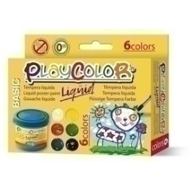 COMPRAR TEMPERA PLAYCOLOR  40 ml ESTUCHE  6